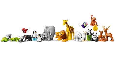 10975 LEGO Duplo Wild Animals of the World (142 Pieces)