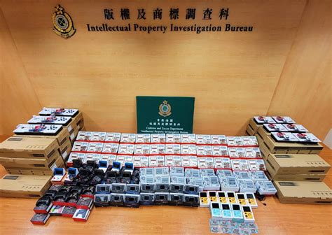 香港海关搜查疑似160件盗版游戏机配件