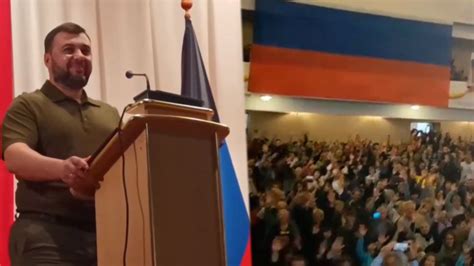 重大消息！卢甘斯克和顿涅茨克官宣入俄，全民公投将本月举行_腾讯视频
