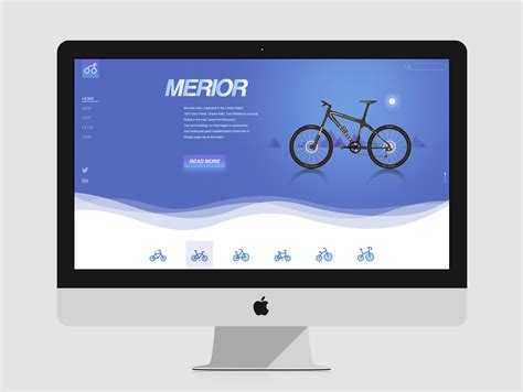 山地自行车网站_蔚然视觉设计-站酷ZCOOL