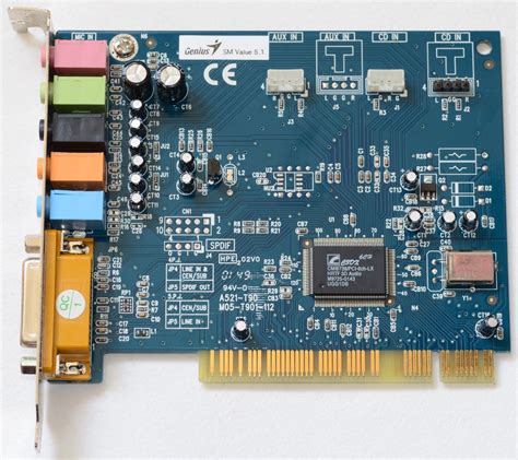 C-Media CMI8738/PCI-6ch-LX (Genius Sound Maker Value 5.1) « Музей ...