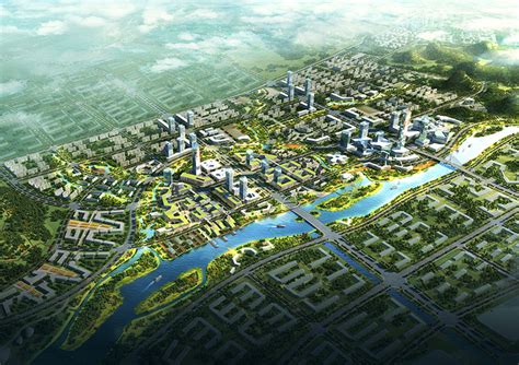贺州市一江两岸总体规划及核心区城市设计、核心区控制性详细规划 - 空间规划 - 深圳市城市空间规划建筑设计有限公司