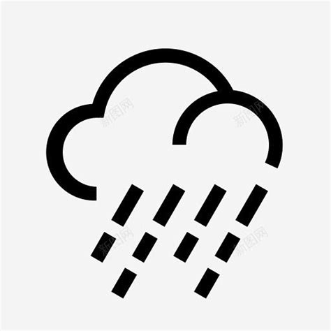 雨云雨大雨 标识 标志 UI图标 设计图片 免费下载 页面网页 平面电商 创意素材
