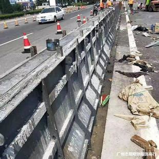 防撞墙模具水泥钢模板围墙高速公路护栏桥梁混凝土护墙模型预制-阿里巴巴