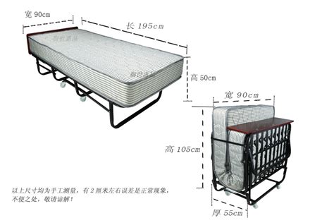 多功能折叠床单人 加宽铁片折叠酒店床架加宽床席梦思床垫儿童床-阿里巴巴