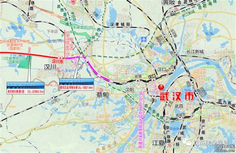 沪渝蓉高速铁路武汉至宜昌段汉口至汉川东段初步设计获批 - 高铁城轨 地铁e族