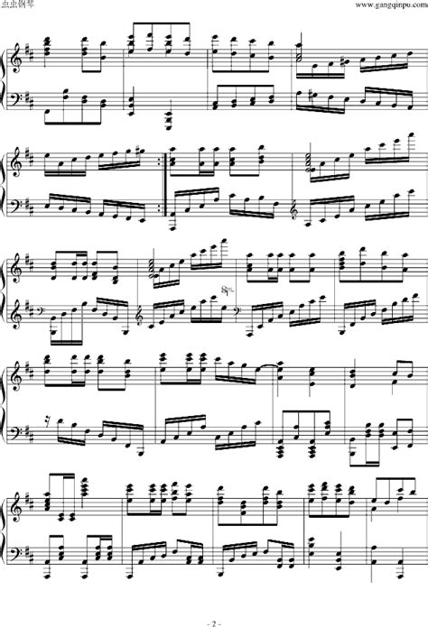 经典钢琴曲谱(电子琴简谱大全100首 流行歌曲简单)--兰迪曲谱网