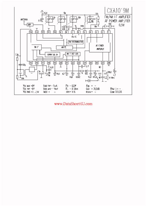 CXA1019M_136863.PDF Datasheet Download --- IC-ON-LINE