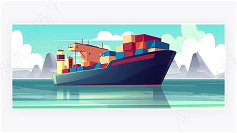海洋,货船,帆,水平画幅,形状,工业船,货运,交通方式,船,货物集装箱