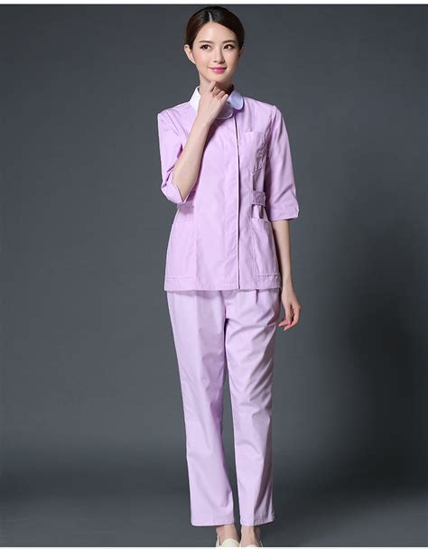 紫色典雅护士服 - 护士服 - 成都圣浪服饰有限公司
