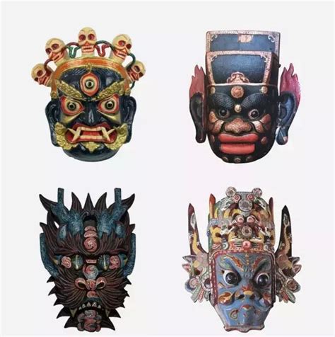 中国民间戏剧中的面具文化，从人性到神性|面具|神性|民间_新浪新闻