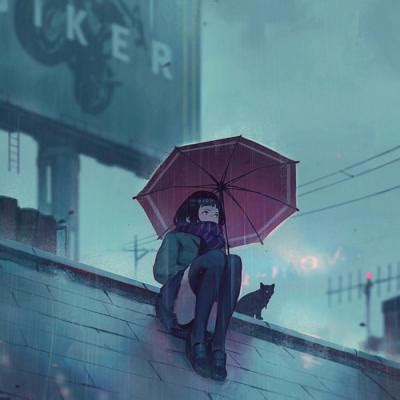 非主流意境卡通头像