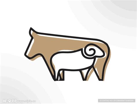30个可爱善良的羊Logo设计作品 | 设计达人