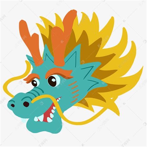 动漫非主流龙头像