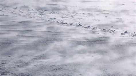 长焦拍摄的雪覆盖的树木在山期间，沉重的雪花暴风雪。视频素材_ID:VCG42509128084-VCG.COM