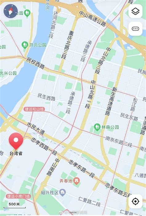 地图可显示台湾省每个街道_手机新浪网
