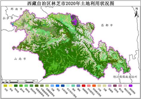 2020年西藏自治区林芝市土地利用数据-地理遥感生态网