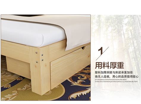 家居卧室双人折叠床休闲午睡竹木制床办公室便携可折叠床一件代发-阿里巴巴