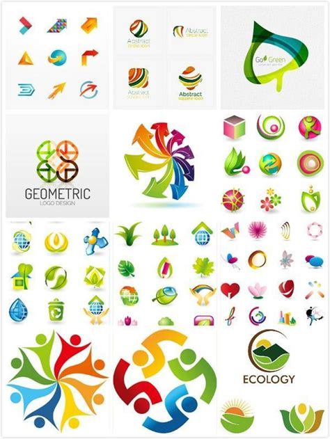 彩虹字母融合形象创意LOGO设计矢量图片(图片ID:2264871)_-logo设计-标志图标-矢量素材_ 素材宝 scbao.com