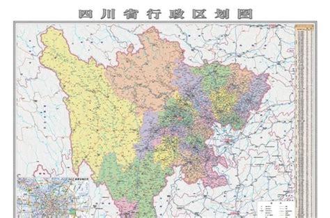 收藏!最新版标准中国地图发布,四川省交通地图高清版可放大 | 半眠日记