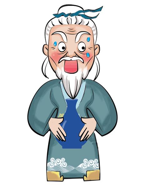 古代老头图片
