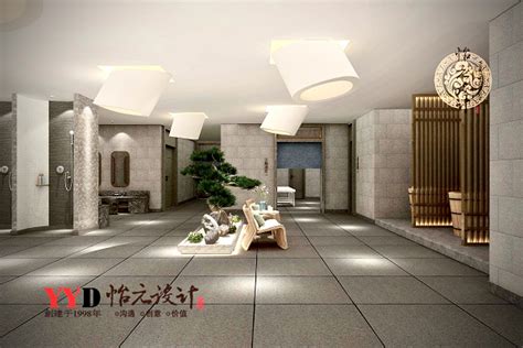 洗浴中心设计装修案例——红润华夏大酒店_junpeng1202-站酷ZCOOL