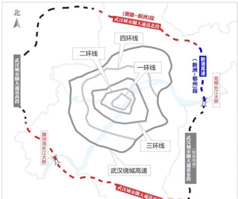 2022武汉六环线最新规划图详细地图_旅泊网