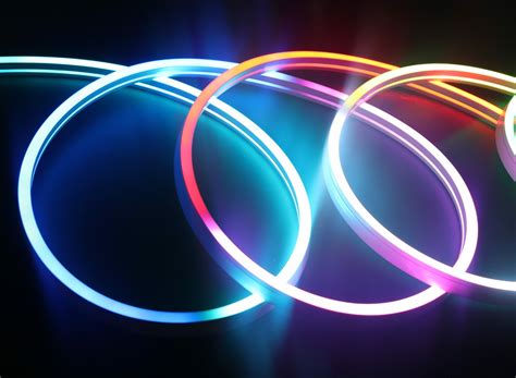 LED霓虹灯为什么可以发出五颜六色的光
