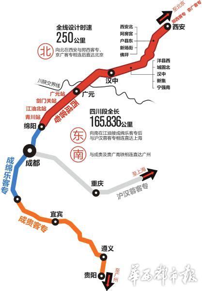 西成客专川陕交界隧道贯通 2017年成都8小时飚北京 - 四川 - 华西都市网新闻频道