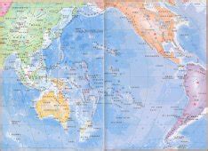 太平洋地图图片
