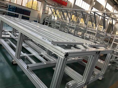 工业铝合金型材框架连接方式,铝型材怎么拼接,拼接铝型材-澳宏铝业