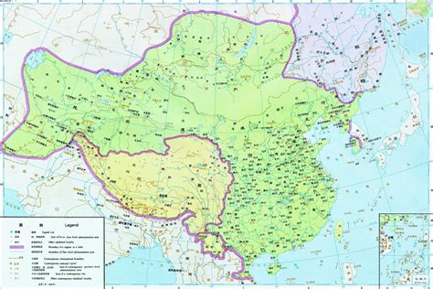 《中国历史地图集》第四册（1）——东晋十六国时期图组_中国历史地图集_国学导航