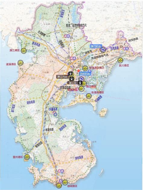 广东 湛江经济开发区 哪个区-广东省湛江市开发区海滨大道属于哪个区
