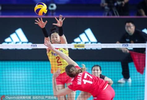 中国女排3比0击败美国女排 豪取世界杯七连胜_新体育网