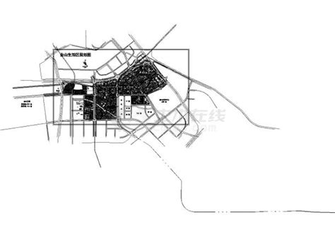 大型金山生活区规划设计图纸_城市规划_土木在线