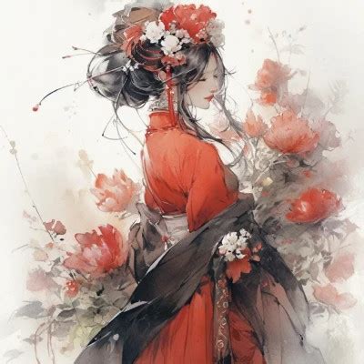 古风头像高质量小众女生