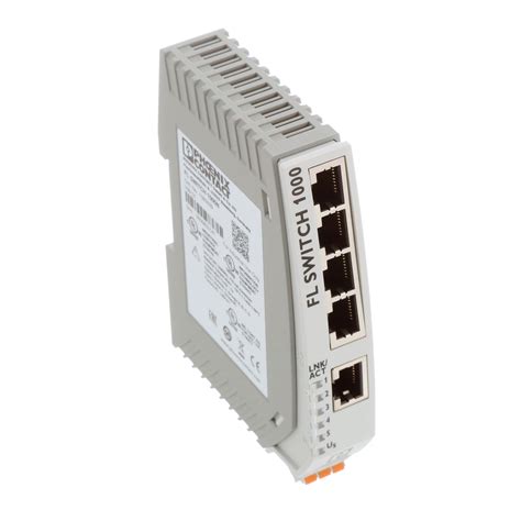 FL SWITCH 1008N - Industrial Ethernet Switch - 085256 - Automação24 ...