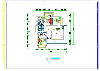 [泰州]整层别墅室内装修cad平面设计施工图纸_居住建筑_土木在线