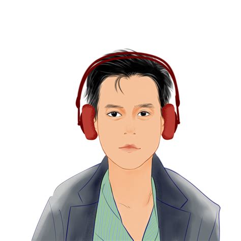 戴耳机非主流头像