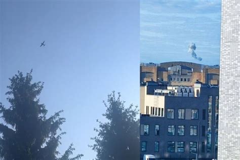 莫斯科遭无人机袭击 数栋建筑轻微受损_新民社会_新民网