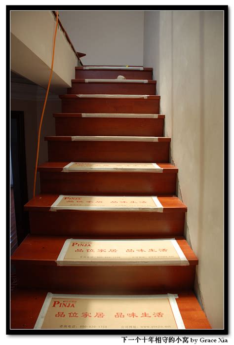 别墅装修：实木楼梯安装步骤全过程记录_云南达森木业_新浪博客