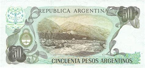 阿根廷 50比索 1983-84 R.-世界钱币收藏网|外国纸币收藏网|文交所免费开户（目前国内专业、全面的钱币收藏网站）