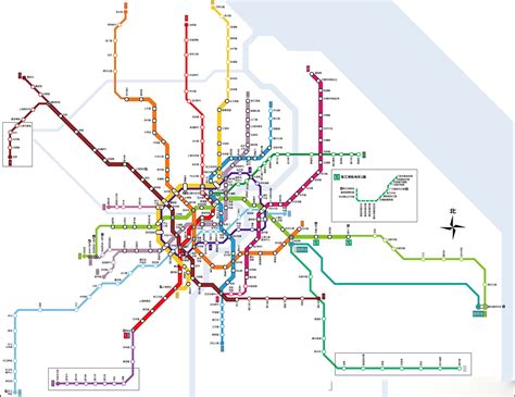 2021最新上海地铁线路图_旅泊网
