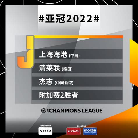 2022亚冠分组确定，上海海港抽到上上签_体育频道_中华网