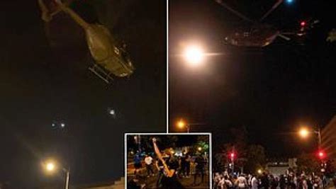 美军派直升机震慑示威者 在驻伊拉克大使馆上空投弹_新浪图片