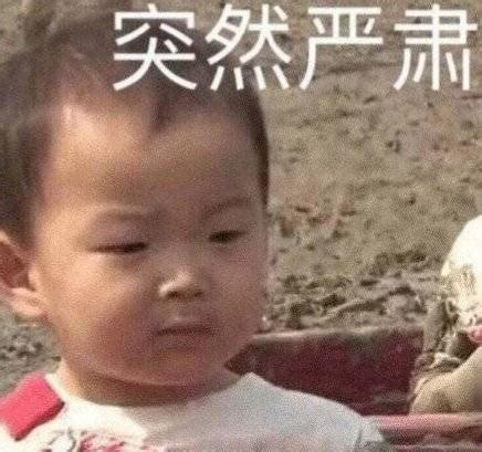 严肃表情包图片