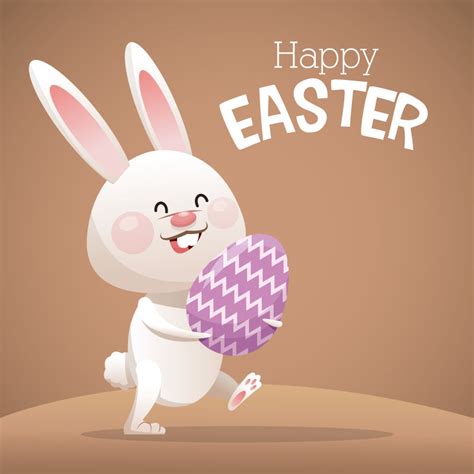 复活节快乐卡-可爱的兔子素材-高清图片-摄影照片-寻图免费打包下载