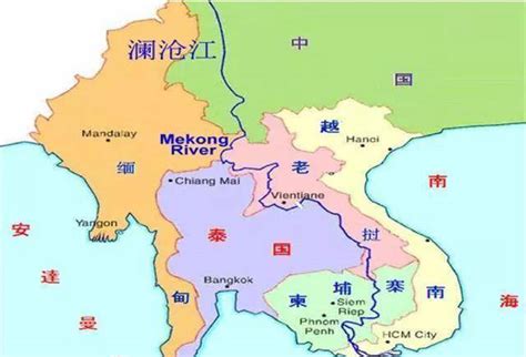 老挝洪赛地图,老挝,中老挝_大山谷图库