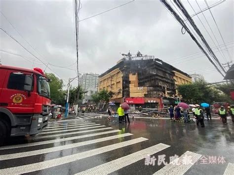 突发！上海静安一多层公共建筑发生火灾！消防部门通报：无人员伤亡-大河新闻