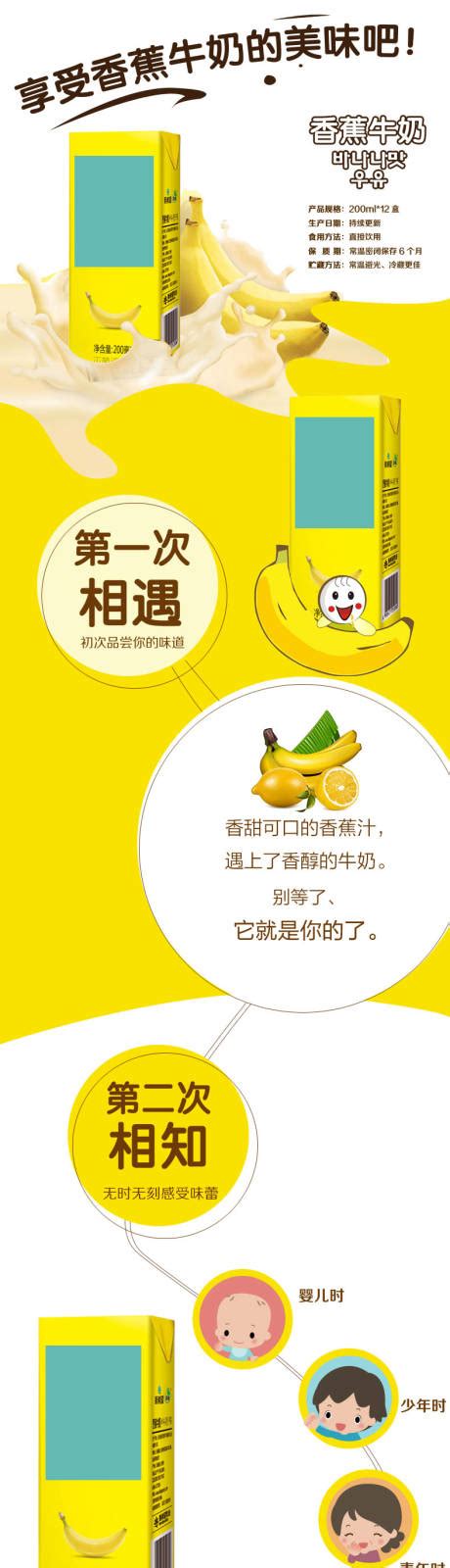 香蕉泡泡淘电商详情页PSD电商设计素材海报模板免费下载-享设计